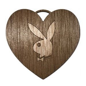 Playboy bunny wood ornament NWOT